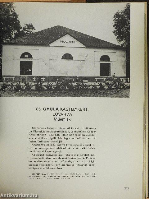 Békés megye műemlékei I-II.