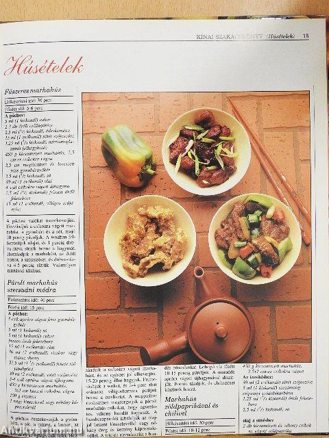 Kínai szakácskönyv