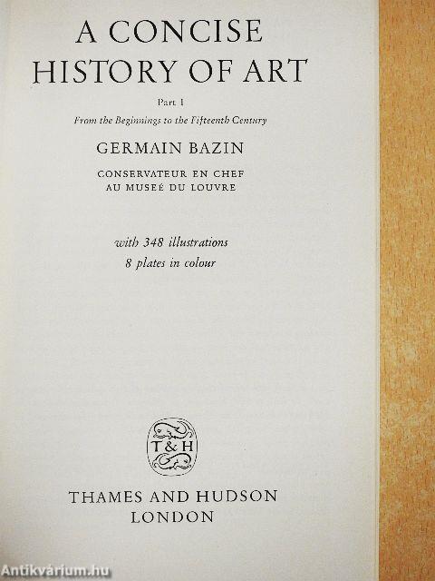 A Concise History of Art I-II.