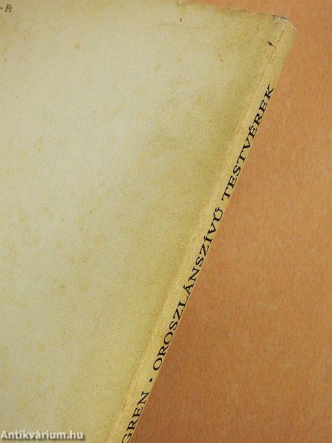 Oroszlánszívű testvérek