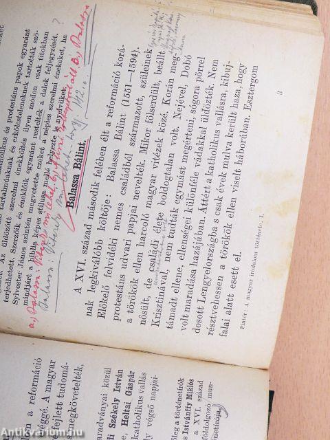 A magyar irodalom története I-II.