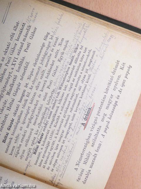 A magyar irodalom története I-II.