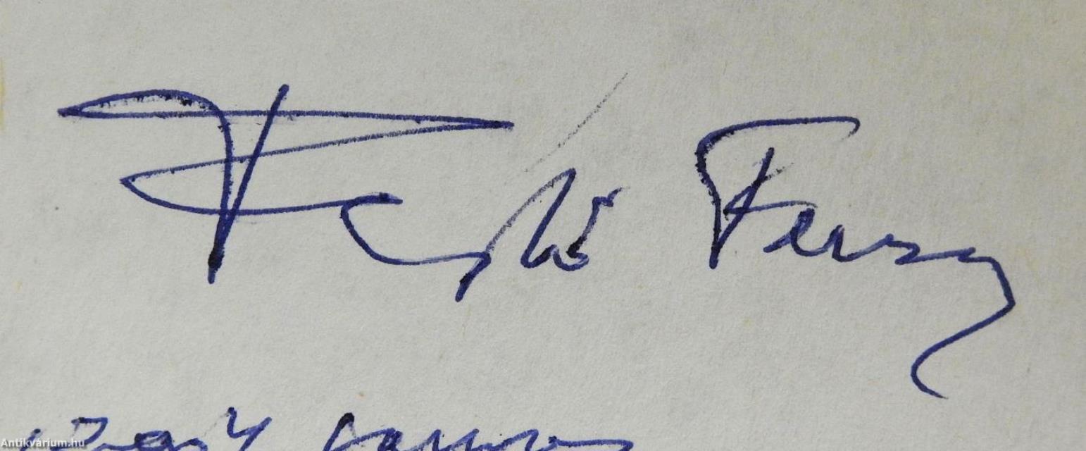 Budapesttől Párizsig (dedikált példány)