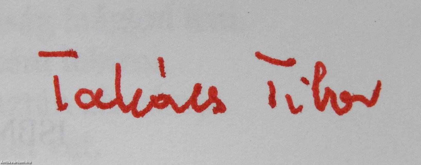 Otthonom, anyanyelvem (dedikált példány)