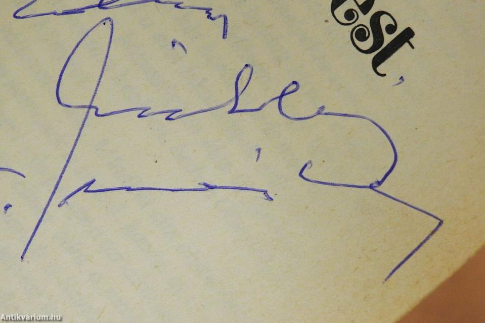 Színlelni boldog szeretőt/Hazudni boldog hitvest (dedikált példány)