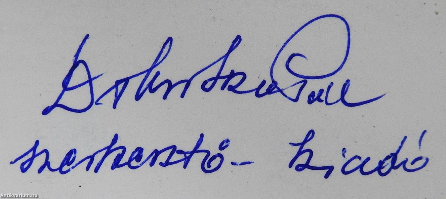 Meglelé borát - Eger Borrégió (dedikált példány)