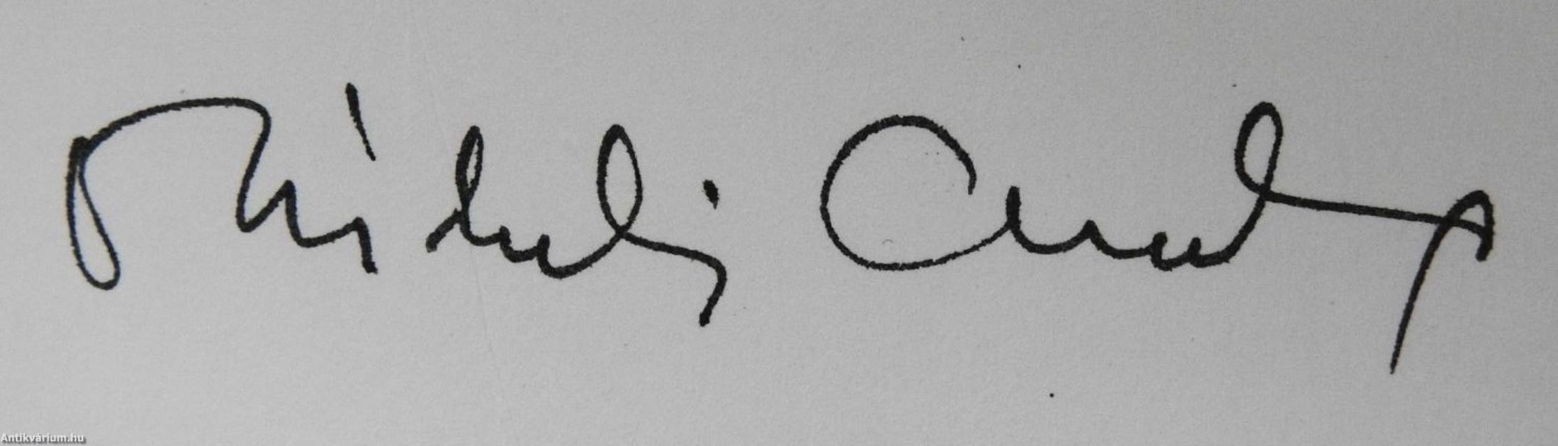 Kereszt (dedikált példány)