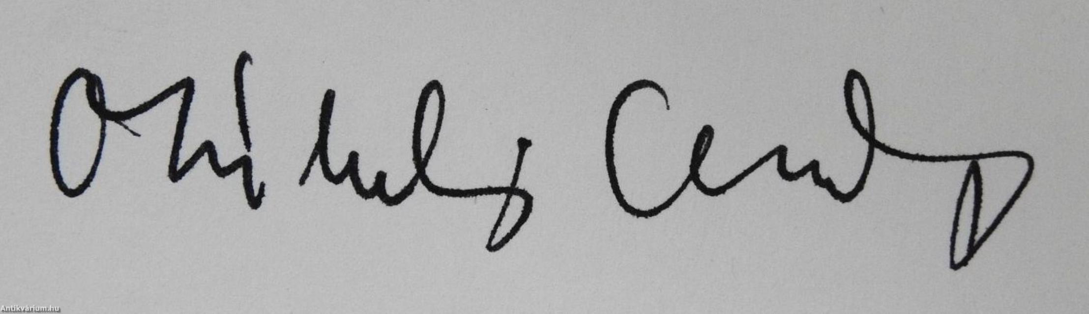 Magyar Ulysses (dedikált példány)