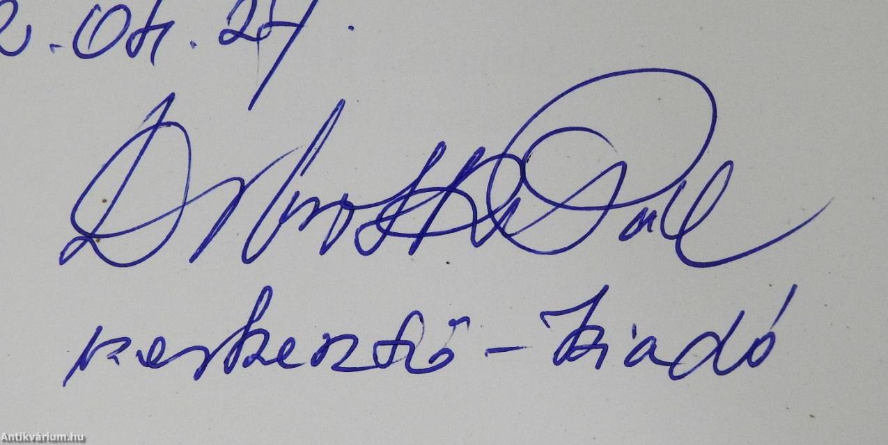 Meglelé borát - Duna Borrégió (dedikált példány)