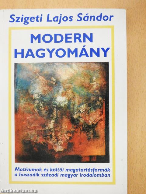 Modern hagyomány (dedikált példány)