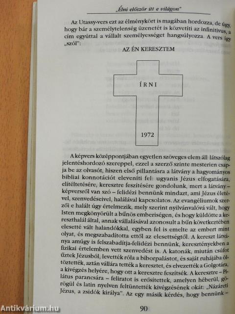 Modern hagyomány (dedikált példány)