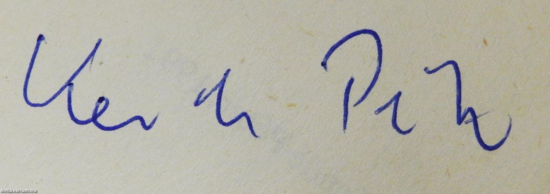 A párizsi toronyból (dedikált példány)