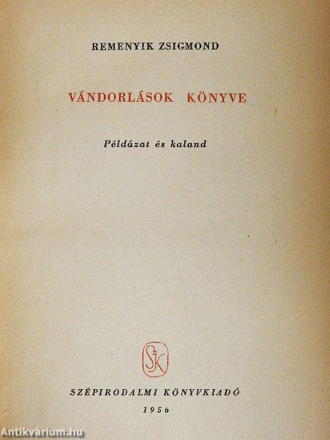 Vándorlások Könyve