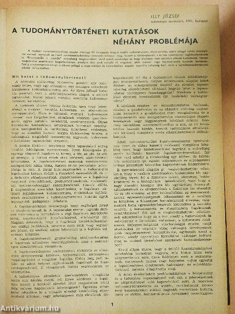 Természettudományi Közlöny 1965. január-december
