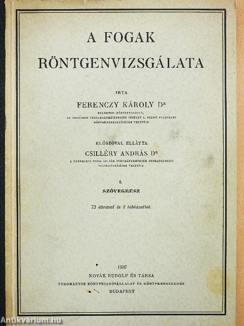 A fogak röntgenvizsgálata