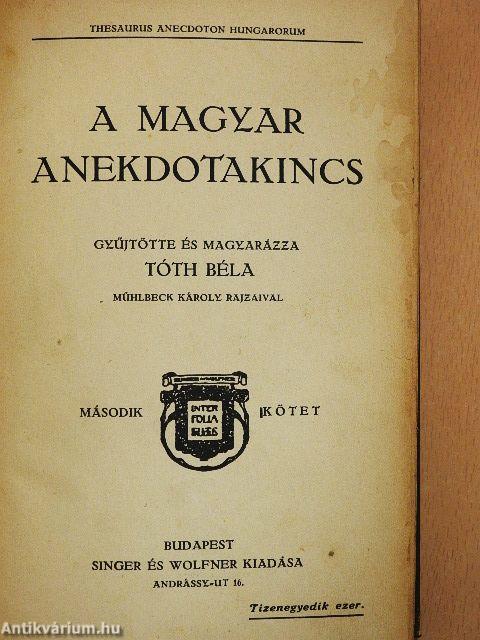 A magyar anekdotakincs II.
