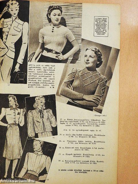 Párisi divat 1940. november 1.