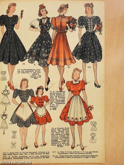 Párisi divat 1940. március 31.