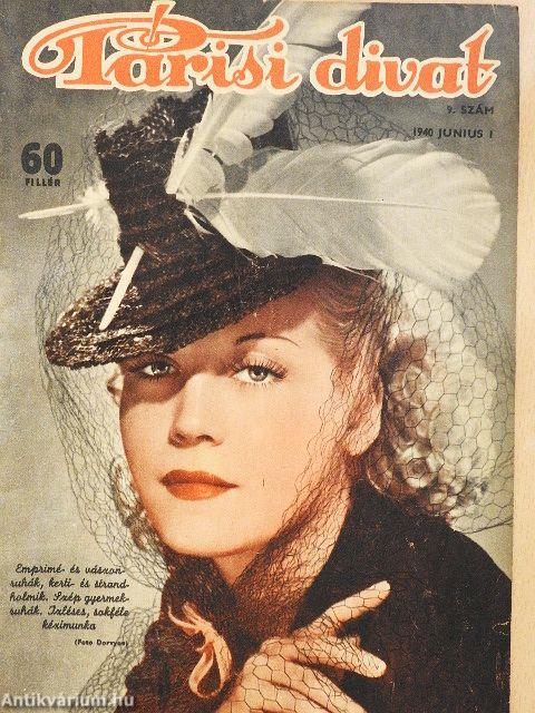 Párisi divat 1940. junius 1.