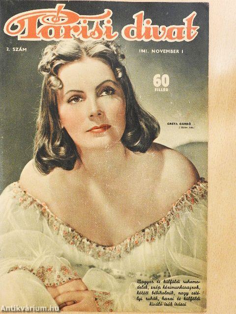 Párisi divat 1941. november 1.