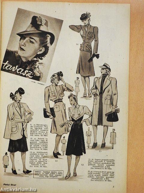 Párisi divat 1941. március 1.