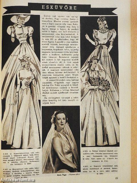 Párisi divat 1941. május 1.