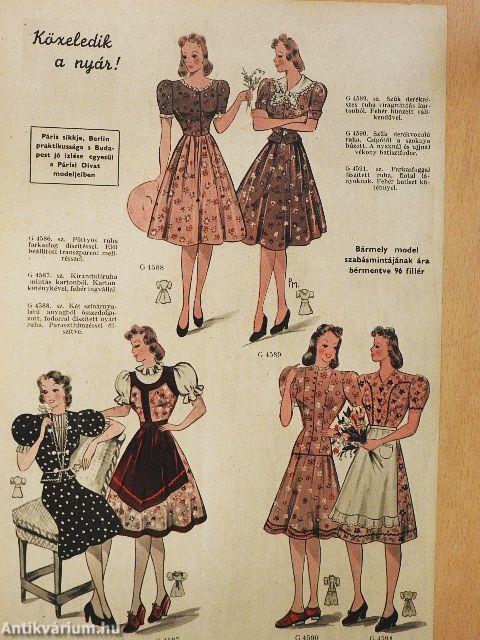 Párisi divat 1941. május 1.