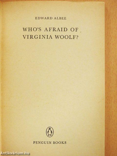 Who's afraid of Virginia Woolf?
