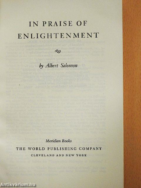 In Praise of Enlightenment