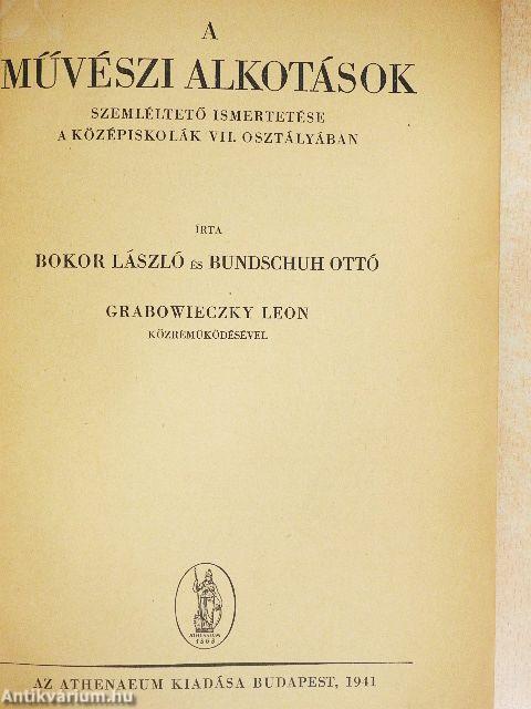 A művészi alkotások szemléltető ismertetése