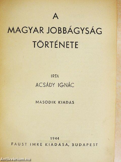 A magyar jobbágyság története