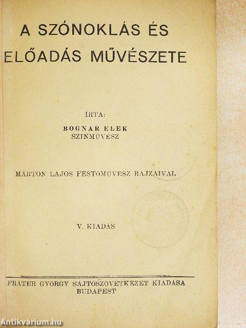 A szónoklás és előadás művészete