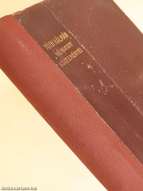 Tóth Kálmán válogatott költeményei