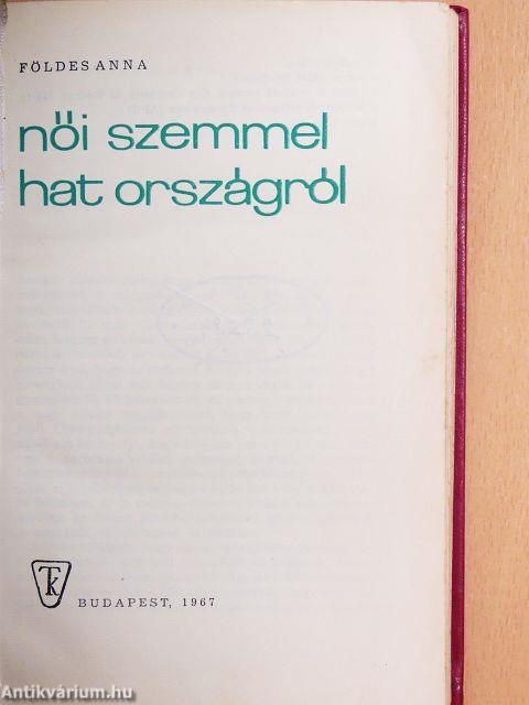 Női szemmel hat országról