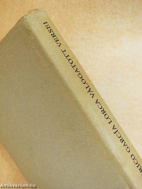 Federico García Lorca válogatott versei