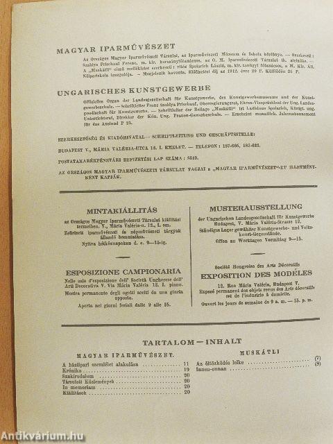 Magyar Iparművészet 1942/2.