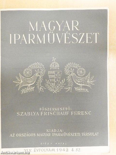 Magyar Iparművészet 1942/4.