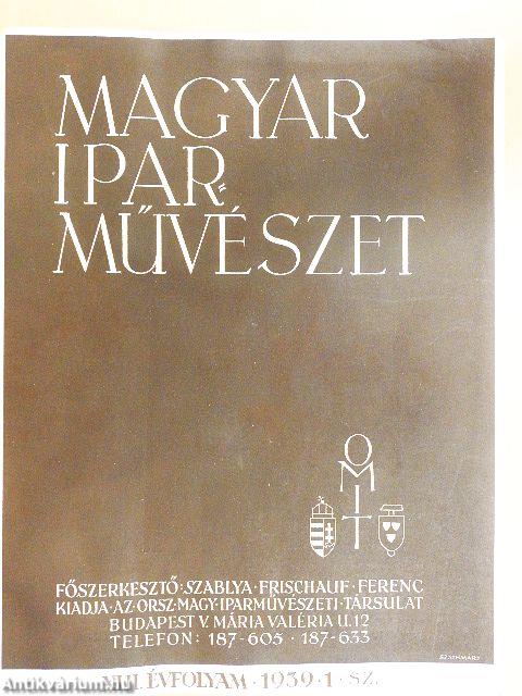 Magyar Iparművészet 1939/1-12.