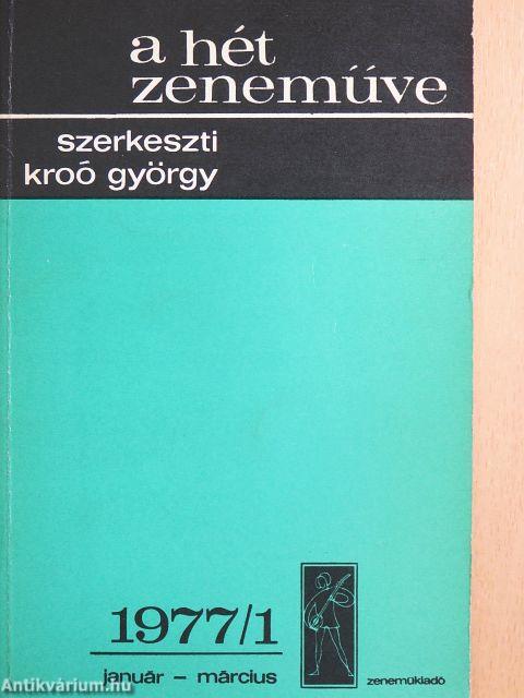 A hét zeneműve 1977/1.