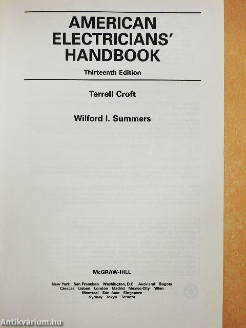 American Electricians' Handbook