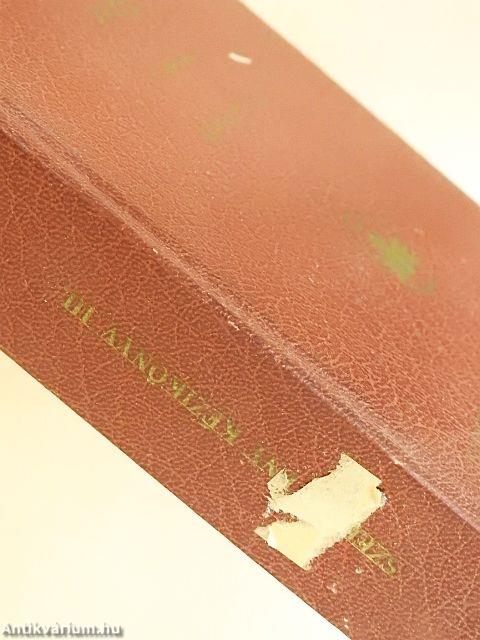 Szerelvény kézikönyv III.