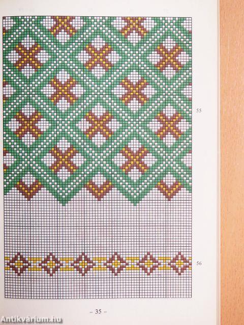 Keresztszemes hímzésminták