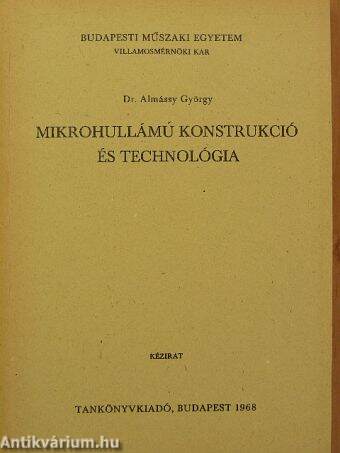 Mikrohullámú konstrukció és technológia