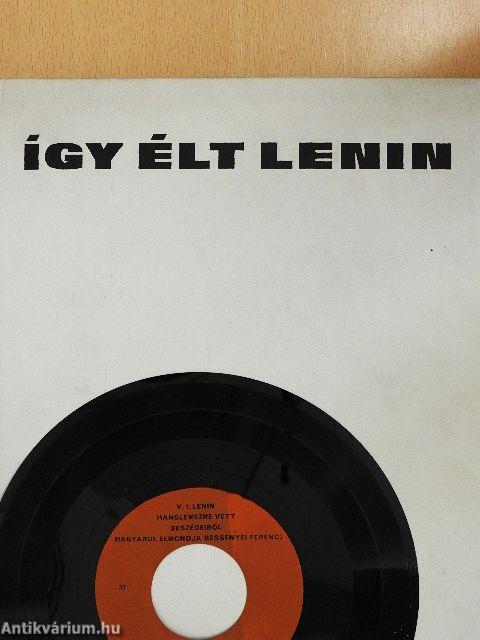 Így élt Lenin - lemezzel