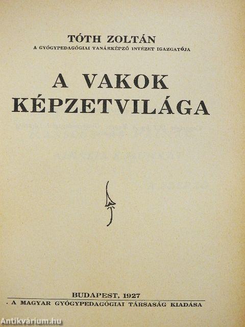 A vakok képzetvilága