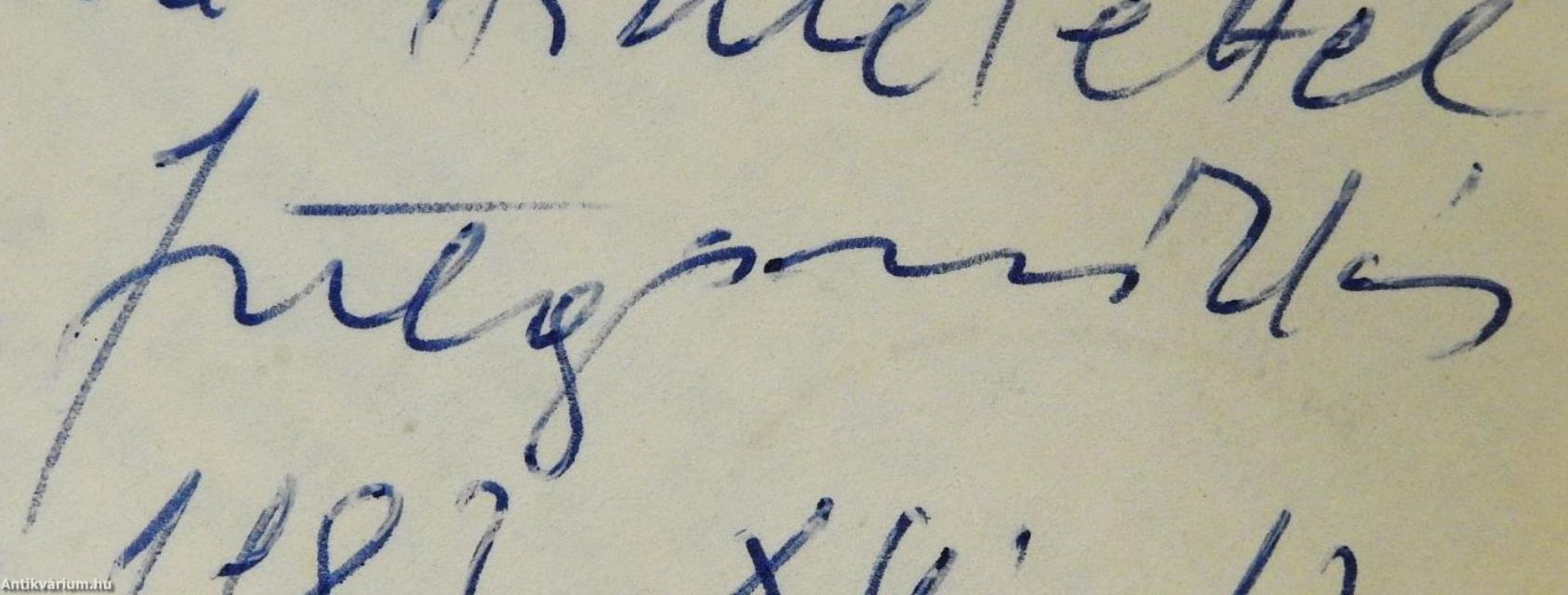 Mi újság, kicsi Péntek?/János közlegény (dedikált példány)