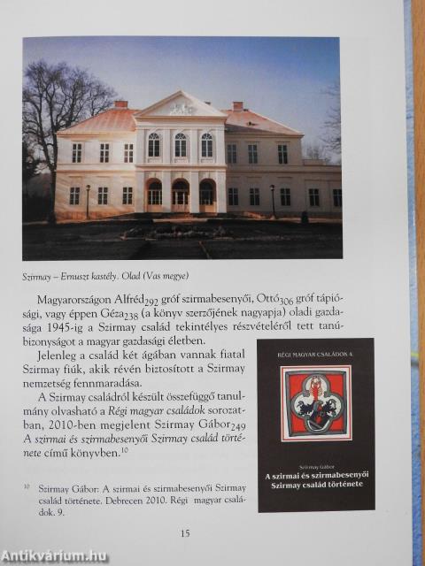 Szirmayak Tokaj-Hegyalján (dedikált példány)