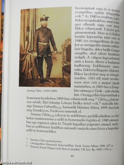 Szirmayak Tokaj-Hegyalján (dedikált példány)