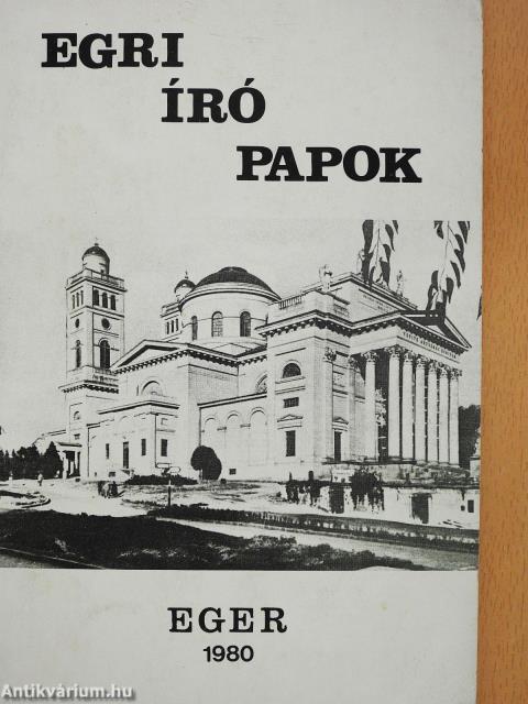 Egri író papok (dedikált példány)