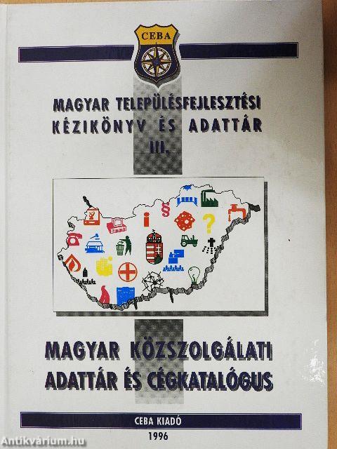 Magyar közszolgálati adattár és cégkatalógus